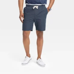 Men's 8" Everyday Relaxed Fit Pull-On Shorts - Goodfellow & Co™ Navy Blue -Men's Style official Store GUEST 06498a67 b30e 45e0 9b56 cf8d503d75b6