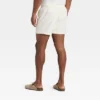 Men's 5" Elevated Pull-On Shorts - Goodfellow & Co™ Off-White