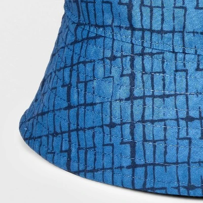 Men's Printed Bucket Hat - Goodfellow & Co™ Blue 2 Men's Printed Bucket Hat - Goodfellow & Co™ Blue - Image 2