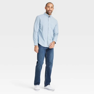 Men's Long Sleeve Poplin Shirt - Goodfellow & Co™ 2 Men's Long Sleeve Poplin Shirt - Goodfellow & Co™ - Image 2