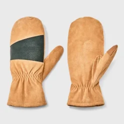 Men's Mixed Leather Dress Pig Suede Mittens - Goodfellow & Co™ Tan -Men's Style official Store GUEST 21cb7204 6e6e 42cd ad25 b9d34cc4fd38