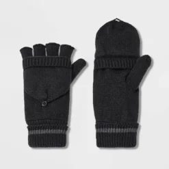Men's Convertible Mittens With Fleece Lined - Goodfellow & Co™