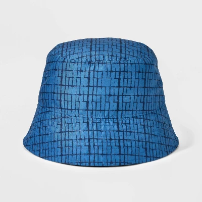 Men's Printed Bucket Hat - Goodfellow & Co™ Blue 3 Men's Printed Bucket Hat - Goodfellow & Co™ Blue - Image 3
