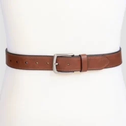 Men's Big & Tall Double Stitch Belt - Goodfellow & Co™ Tan -Men's Style official Store GUEST 298e6915 f23d 4065 83f3 2602c08a3ff7