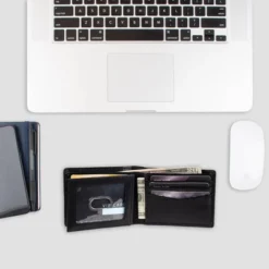 RFID Bifold Wallet - Goodfellow & Co™ Black -Men's Style official Store GUEST 2c02ce71 c01a 4389 8f2a b0bcc3796425