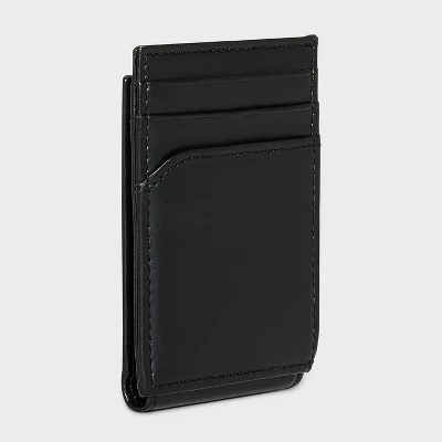 Men's RFID Card Case - Goodfellow & Co™ Black 2 Men's RFID Card Case - Goodfellow & Co™ Black - Image 2
