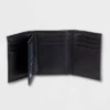 RFID Extra-Capacity Trifold Wallet - Goodfellow & Co™ Black One Size