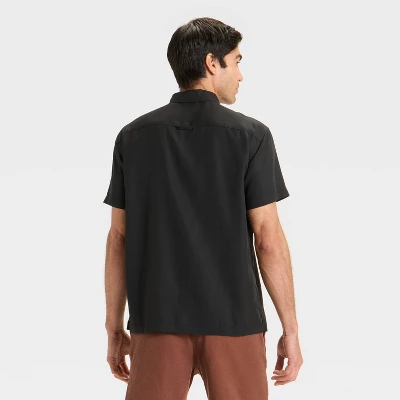 Men's Vacay Soft Twill Camp Shirt - Goodfellow & Co™ 1 Men's Vacay Soft Twill Camp Shirt - Goodfellow & Co™