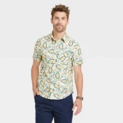 Men's Slim Fit Short Sleeve Button-Down Shirt - Goodfellow & Co™ 8 Men's Slim Fit Short Sleeve Button-Down Shirt - Goodfellow & Co™ -Men's Style official Store GUEST 4ee52e1f f7e4 4aa1 94f9 f2a8d9c2de86