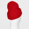 Men's Waffle Knit Value Beanie - Goodfellow & Co™ Red