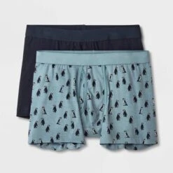Men's Penguin Print Boxer Briefs 2pk - Goodfellow & Co™ Gray -Men's Style official Store GUEST 53371729 1abf 4a83 b23c fa8948ec021c