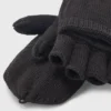 Men's Convertible Flip Top Mittens - Goodfellow & Co™ One Size Fits Most