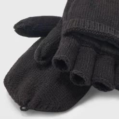 Men's Convertible Flip Top Mittens - Goodfellow & Co™ One Size Fits Most
