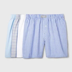 Men's Woven Boxer Shorts 4pk - Goodfellow & Co™