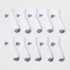 Men's Quarter Socks 10pk - Goodfellow & Co 6-12