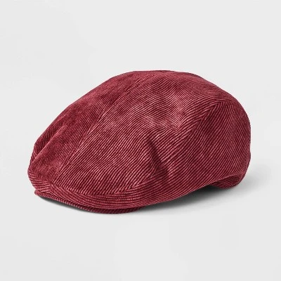 Men's Corduory Ivy Beret - Goodfellow & Co™ Dark Red 4 Men's Corduory Ivy Beret - Goodfellow & Co™ Dark Red - Image 4