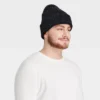 Men's Speckle Rib-Knit Beanie - Goodfellow & Co™