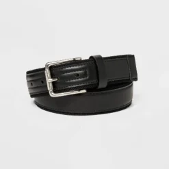 Men's Fabric With Overlay Belt - Goodfellow & Co™ Black -Men's Style official Store GUEST 7864cb3f edd7 479c bedc e7da0abc912a