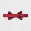 Men's Pre-Tied Satin Bow Tie - Goodfellow & Co™ Red One Size