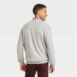 Men's Relaxed Fit Crewneck Pullover Sweatshirt - Goodfellow & Co™