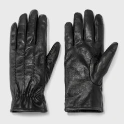 Men's Basic Triple Trim Touch Dress Gloves - Goodfellow & Co™ Black -Men's Style official Store GUEST b12fc52f 492a 4718 a8ee 59278738e655