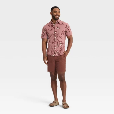 Men's Vacay Short Sleeve Poplin Shirt - Goodfellow & Co™ 2 Men's Vacay Short Sleeve Poplin Shirt - Goodfellow & Co™ - Image 2
