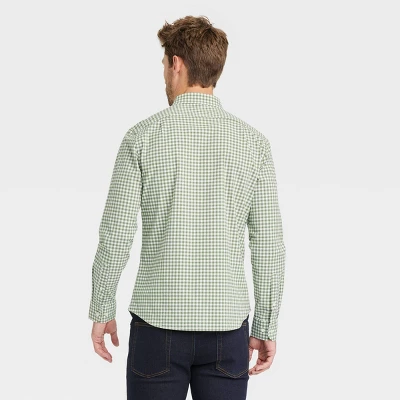 Men's Slim Fit Every Wear Long Sleeve Button-Down Shirt - Goodfellow & Co™ 1 Men's Slim Fit Every Wear Long Sleeve Button-Down Shirt - Goodfellow & Co™