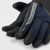 Men's Patchwork Zip Pocket Ski Gloves - Goodfellow & Co™ Navy Blue