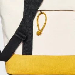 Men's Double Handle Tote Bag - Goodfellow & Co™ Beige/Yellow: Cotton Shell, Detachable Straps, 58.25" Strap 5 Men's Double Handle Tote Bag - Goodfellow & Co™ Beige/Yellow: Cotton Shell, Detachable Straps, 58.25" Strap -Men's Style official Store GUEST d37ec318 58fe 45d6 8adb d1b1942f7c2c