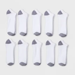 Men's No Show Socks 10pk - Goodfellow & Co™ 6-12