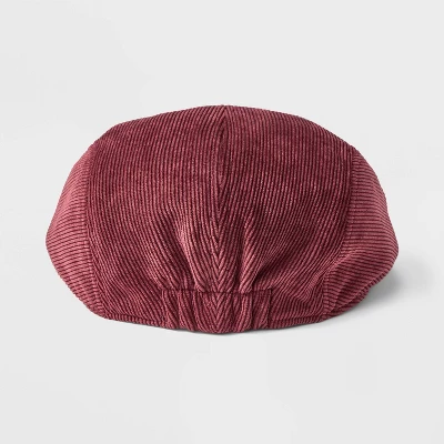 Men's Corduory Ivy Beret - Goodfellow & Co™ Dark Red 2 Men's Corduory Ivy Beret - Goodfellow & Co™ Dark Red - Image 2
