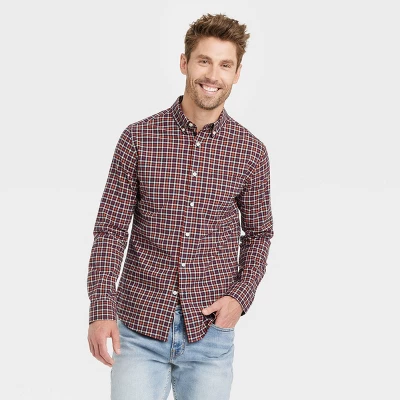 Men's Slim Fit Every Wear Long Sleeve Button-Down Shirt - Goodfellow & Co™ 5 Men's Slim Fit Every Wear Long Sleeve Button-Down Shirt - Goodfellow & Co™ - Image 5