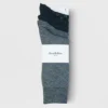 Men's Textured Dress Socks 5pk - Goodfellow & Co™ 7-12
