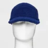 Men's Faux Shearling 5 Panel Baseball Hat - Goodfellow & Co™ Blue
