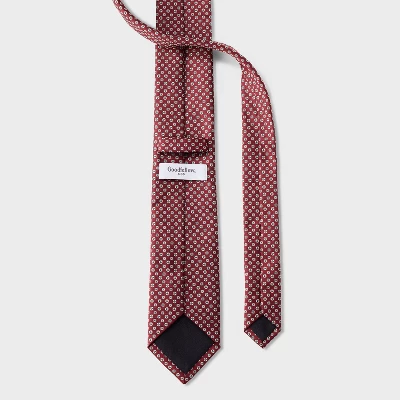 Men's Medallion Neck Tie - Goodfellow & Co™ Red 1 Men's Medallion Neck Tie - Goodfellow & Co™ Red