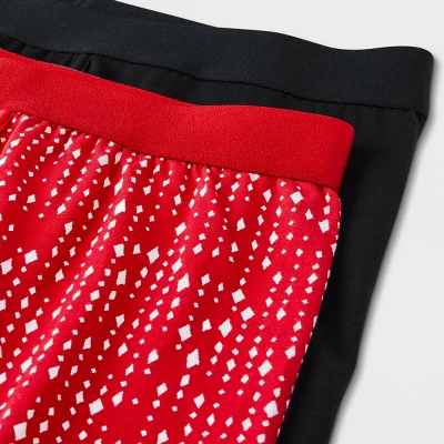 Men's Diamond Print Boxer Briefs 2pk - Goodfellow & Co™ Red 3 Men's Diamond Print Boxer Briefs 2pk - Goodfellow & Co™ Red - Image 3