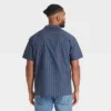 Men's Striped Short Sleeve Button-Down Shirt - Goodfellow & Co™