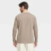 Men's Vintage Long Sleeve Henley Shirt - Goodfellow & Co™