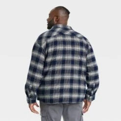 Men's Big & Tall Casual Fit Long Sleeve Collared Shirt - Goodfellow & Co™